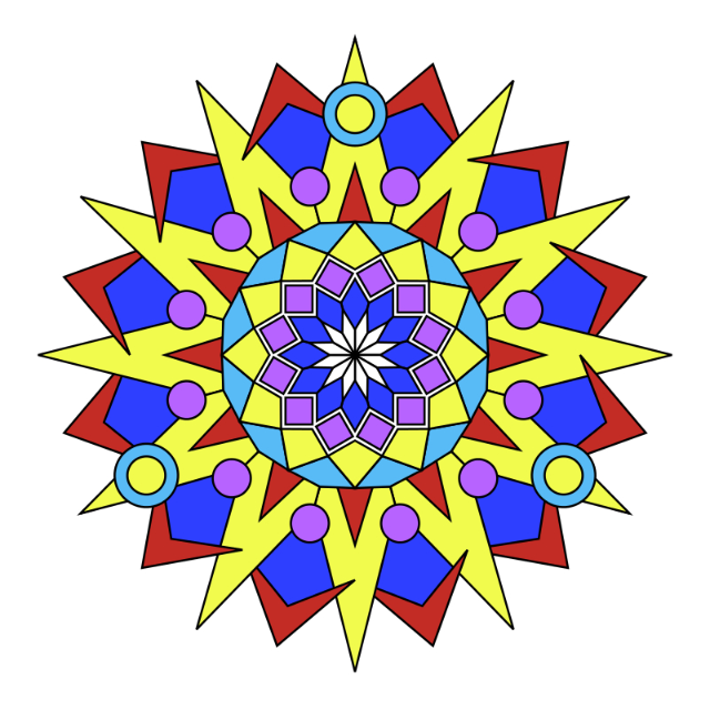 Stacks Mandala #129